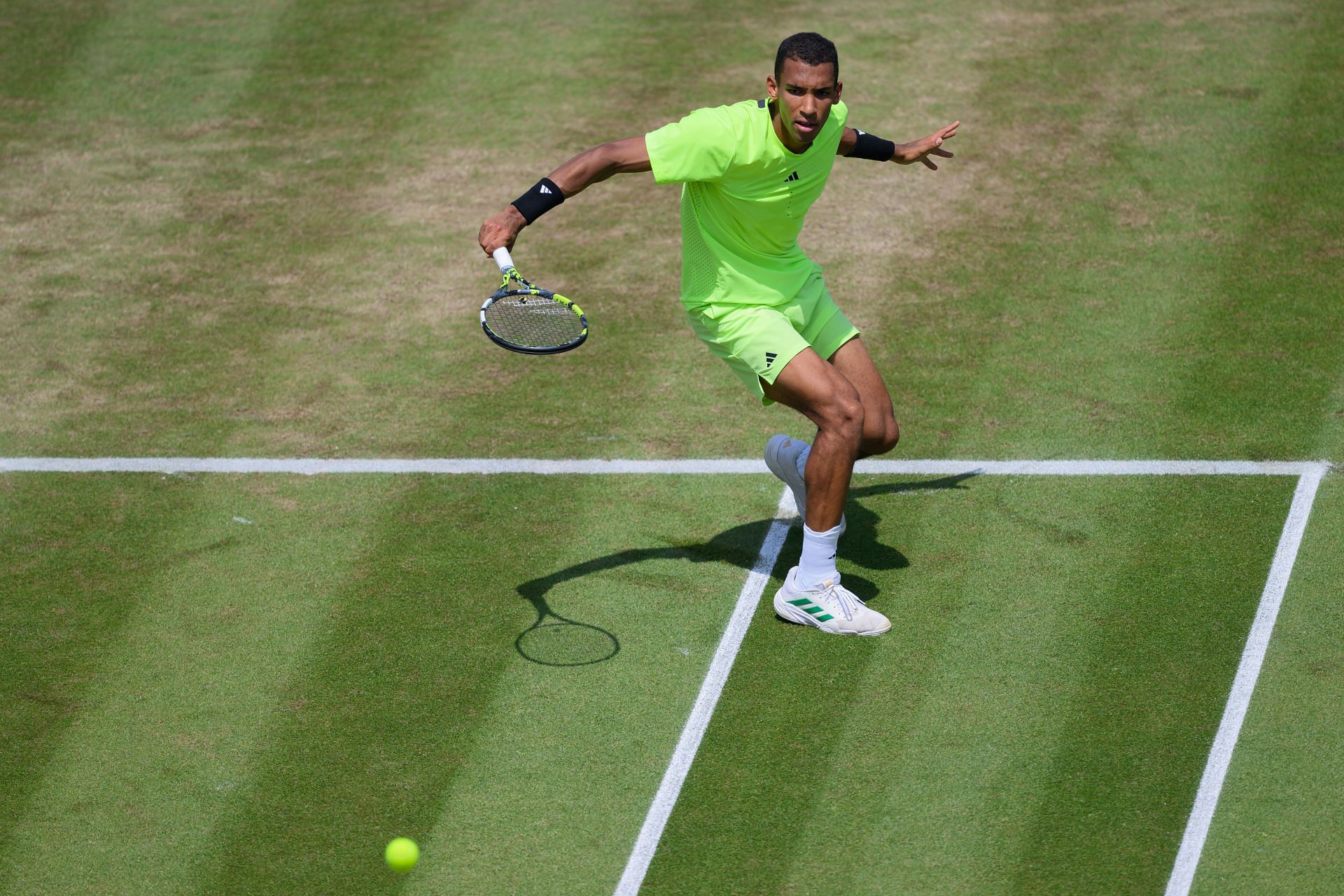 Auger-Aliassime at the Boss OPEN 2025 - Day 6 - Source: Getty